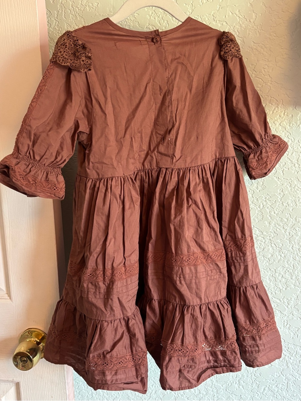 Noralee Girls Ruffle Lace Dress - Picture 4 of 5